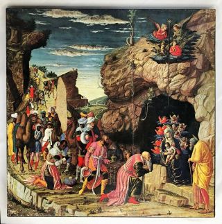 Complete 1960’s Vintage Springbok Jigsaw Puzzle ‘adoration Of The Magi’ 450 Pc