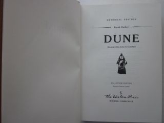 Dune by Frank Herbert Easton Press Leatherbound Science Fiction 1987 3