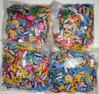 4 Bags Candy Bars Vintage Toy Necklaces