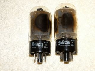 2 X 6l6gc Ge Tubes Very Strong Matched Pair (3 Pair Available)