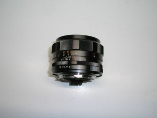 Konica Hexanon AR 52mm F1.  8 Vintage EE Lens with Cap 4