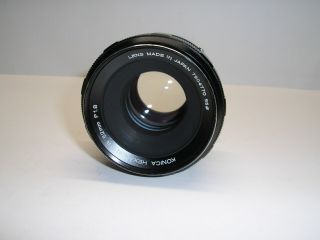 Konica Hexanon AR 52mm F1.  8 Vintage EE Lens with Cap 5