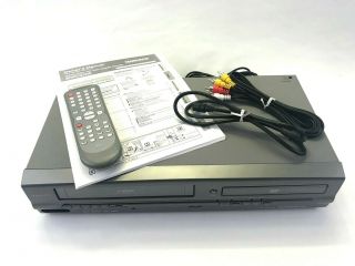 Magnavox Mwd2205 Dvd/cd 4 Head Stereo Vcr Vhs Combo Player Recorder