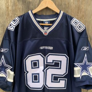 Reebok JASON WITTEN 82 Dallas Cowboys Authentic Stitched NFL Blue Jersey Vtg 2