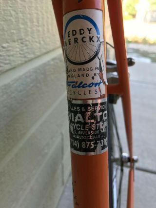 Vintage Eddy Merckx Bicycle Road Bike 1970s vintage Eroica Bike 4