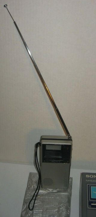Vintage 1984 Sony Watchman FD - 20A 2 