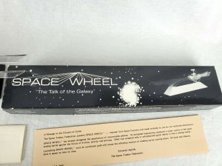 Vtg Andrews Space Wheel Kinetic Sculpture Perpetual Motion 3