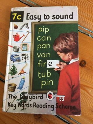 Vintage Ladybird Easy To Sound Book 7c From 1966