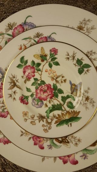 Vintage Charnwood by Wedgwood Fine Bone China Dinnerware 5 Piece Place Setting 6