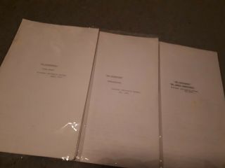 Roger Moore " The Persuaders " Tv Scripts