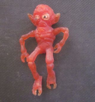 Vintage Rubber Jiggler Orbitron Saucer Man Outer Space Men Colorforms Alien