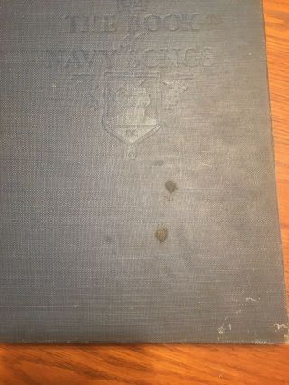 Us Naval Academy Annapolis Trident Society The Book Of Navy Songs 1937