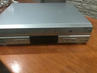 Pansonic Vcr Vhs Dvd Combo Player Pv - D4743s W/ Cables - No Remote