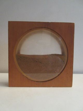 Vintage Wooden " The Naturalist " Sand Ant Farm Formicarium