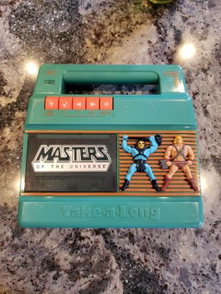 Vintage Masters Of The Universe He - Man Motu Take A Long Cassette Tape Player
