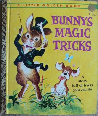 Vintage Little Golden Book Bunny 