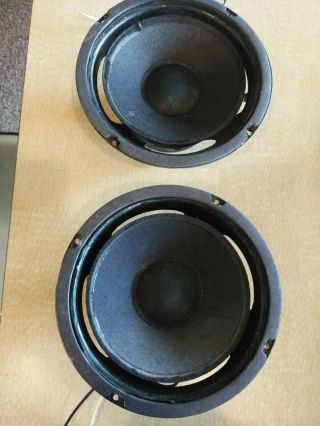 Dahlquist Dq - 12 Woofers For Repair Only