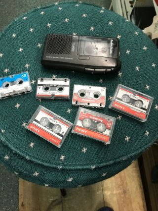 Vintage Radio Shack 2 Speed Micro 21 Micro Cassette Recorder
