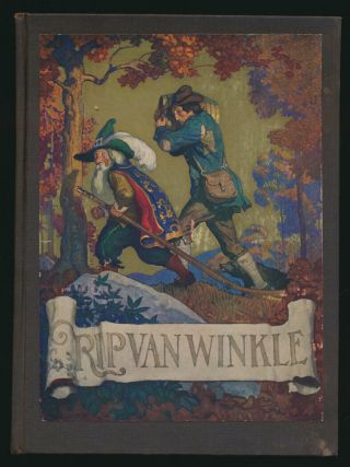 N.  C.  Wyeth First Edition Rip Van Winkle 1921 Washington Irving Catskills