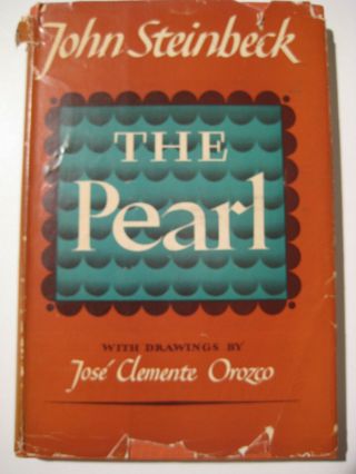 1947 1st Edition The Pearl John Steinbeck Drawings By Jose Clemente Orozco Dj