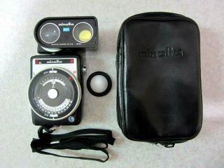 【vintage】minolta Auto Meter Professional / Attachment/case