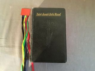 Vintage St.  Joseph Daily Missal Latin Mass Catholic Prayers 1959 / 1961