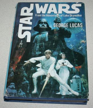 Star Wars From The Adventures Of Luke Skywalker By George Lucas - Hc/dj Bce 1976