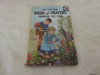 Vintage Retro Ladybird Book Series 612 Book Of Prayers Through The Year