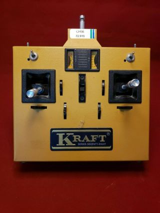Kraft Series Seventy - Eight Vintage R/c Airplane Radio