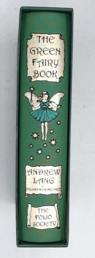 THE GREEN FAIRY BOOK Hardback ANDREW LANG / JULIAN DE NARVAEZ Folio Soc.  - L16 2