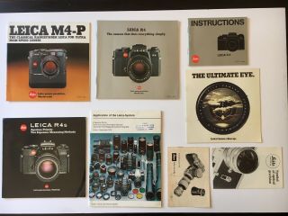 Leica Camera And Binocular Brochures