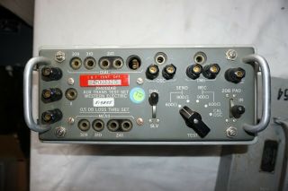 Western Electric J94002ab Auxiliary Transmission Test Set Telephone Amp