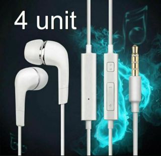 4 Unit Headsets Audífonos Earbuds Earphones Headphones Auriculares Earpods 011