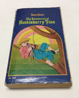 The Adventures Of Huckleberry Finn - Mark Twain - Scholastic - 1962