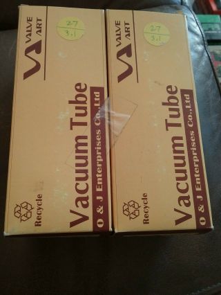Vacuum Tube - Kt66,  Valve Art,  Matched Pair Nos