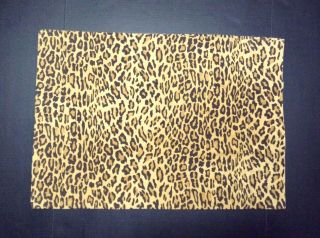 Vtg Ralph Lauren Leopard Cheetah Print Pillowcase Standard Size Animal Bedding