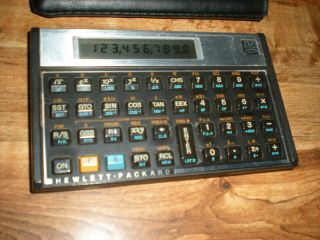 Hewlett Packard HP 11C Scientific Calculator With Case 2