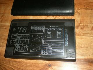 Hewlett Packard HP 11C Scientific Calculator With Case 4