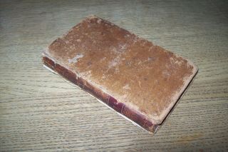 (b1.  2) 1791 Fables In Two Parts By Mr John Gay,  Small Leather Book