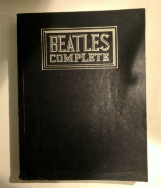 Beatles Complete Song Book Piano Guitar Vocals Vintage