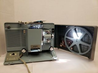 Vintage Argus Showmaster Model S - 500a Movie 8mm Projector Reel Case