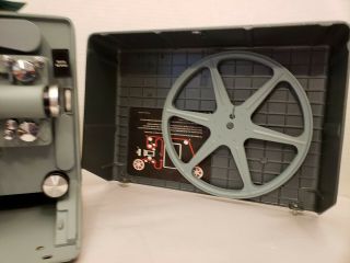 Vintage Argus Showmaster Model S - 500A Movie 8MM Projector Reel Case 4