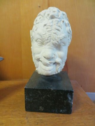 Vintage Pan,  Satyr,  Head,  Bust,  Sculpture
