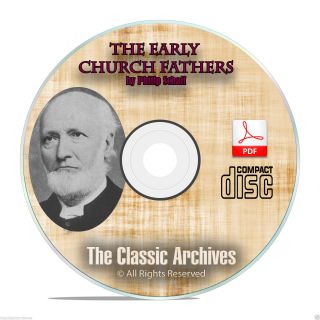 The Early Church Fathers,  By Philip Schaff,  38 Volume Bible Study On Cd - Rom F03