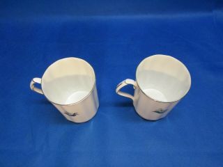 2 Vintage Royal Windsor Fine Bone China England Coffee Tea Mug Cup 3