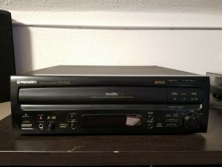 Pioneer Model Cld - D502 Laserdisc Cd Cdv Ld Player Black Both Side Play