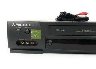 Mitsubishi HS - U530 VCR Plus 4 - Head Hi - Fi Stereo VHS Tape Player Recorder - 3