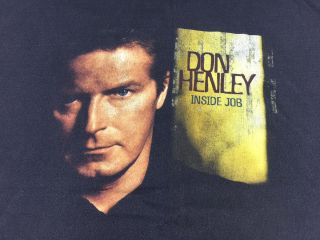 Don Henley The Eagles Inside Job Tour 2000 Vintage Xl Concert T Shirt