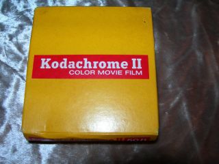 Vintage Kodak Kodachrome Ii Color Movie Film 50 
