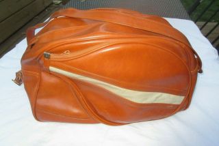 Vintage Double Racket Tennis Bag Leather